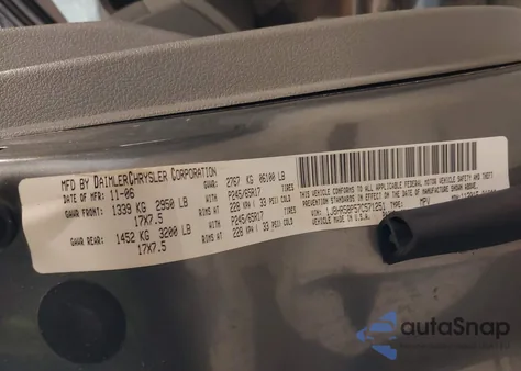 2007 Jeep Grand Cherokee Limited z USA, uszkodzony, nr VIN 1J8HR58P57C571251